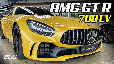 MERCEDES AMG GT R DE 700 CAVALOS! O ESPORTIVO MAIS TOP DA MERCEDES BENZ - Fast Car View