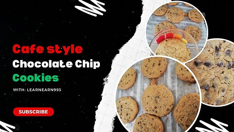 CAFE STYLE CHOCOLATE CHIP COOKIE