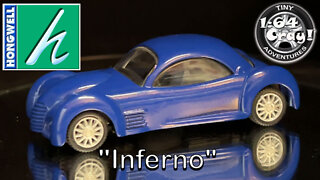 "Inferno" in Blue- Model by Hongwell