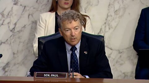 Sen Rand Paul Berates HHS Sec Becerra For Ignoring Science of Natural Immunity, 30 Sep 2021