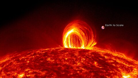Fiery Looping Rain on the Sun: Astonishing SDO Discovery - NASA Discoveries