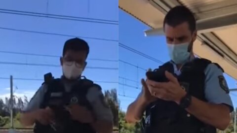 'Are You A Face Cop Now?': Australian Man Trolls Police