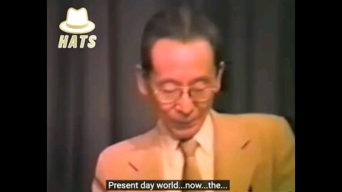 Michio Kushi's powerful 1984 lecture that predicted the future of the human race and the components