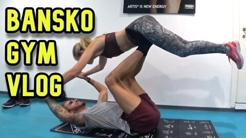Couple Goals At The Gym: Twin Flame Vlog In Bansko, Bulgaria
