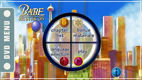 Babe: Pig in the City - DVD Menu
