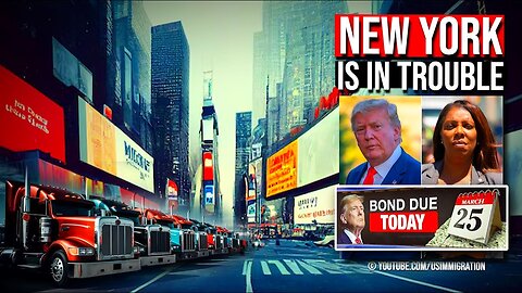 NYC Protest Begins🔥Truckers Block New York🚨Big Win for Trump, Bond Amount Reduced Collection Delayed