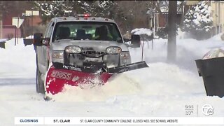 Plow crews prepare for massive snowstorm coming to metro Detroit