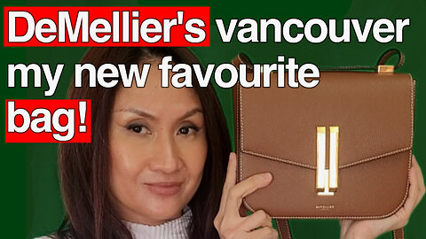 👜 AMAZING DeMellier Vancouver Bag Unboxing and Review! 😍