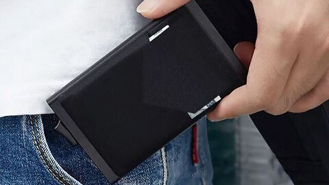 Pop up Wallet – RFID Blocking Credit Card Holder