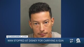 Deputies say Royal Palm Beach man carrying gun, ammunition into Disney Springs arrested