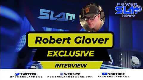 Power Slap News Interview : Robert Glover #powerslap