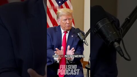 Hurry Up | FULL SEND PODCAST | Donald Trump Interview #shorts