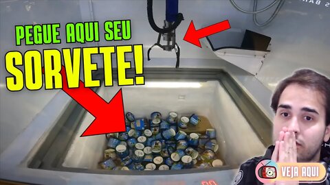 PEGUE SEU SORVETE BRINCANDO!!! Reagindo às máquinas mais curiosas do mundo! | Veja Aqui React