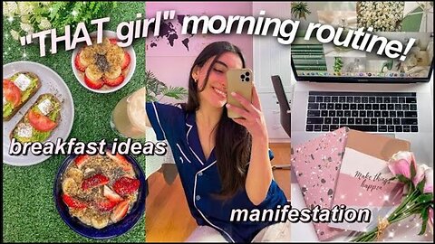 'THAT girl' MORNING ROUTINE! *7:30am & productive* (realistic)