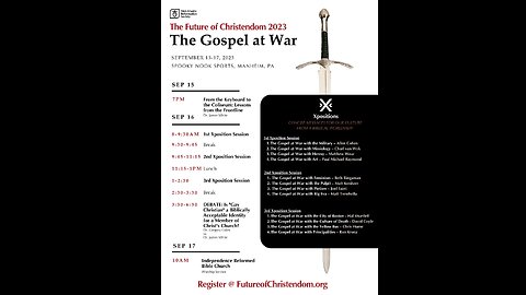 The Gospel at War with Art: A Presentation by Rev. Dr. Paul