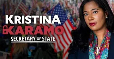 Kristina Karamo, Candidate for Michigan Sec State, dropping truth bombs!