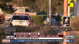 2 security guards shot at Arizona Charlie's