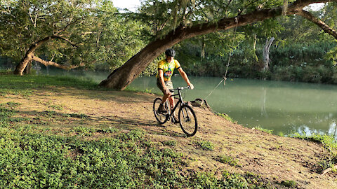 Swede Creek and the Guadalupe River