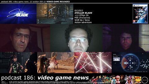 +11 003/004 004/013 006/007 podcast 186: video game news