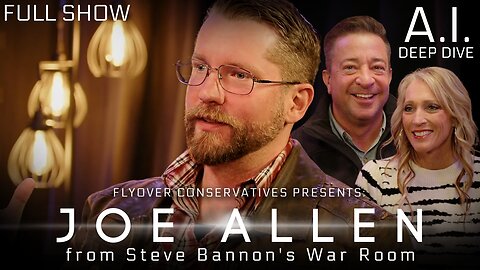 A.I. & TRANSHUMANISM | The REAL Impact of Artificial Intelligence to Your World - Joe Allen from Steve Bannon’s War Room | FOC Show