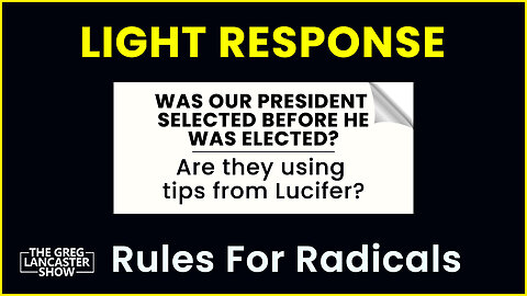 Was President Obama Selected Before He was Elected, Using Tips from Lucifer to organize?