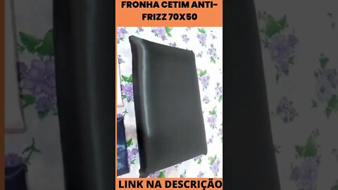 Fronha cetim Anti-frizz 70x50(1) UNIDADE Tecido Cetim