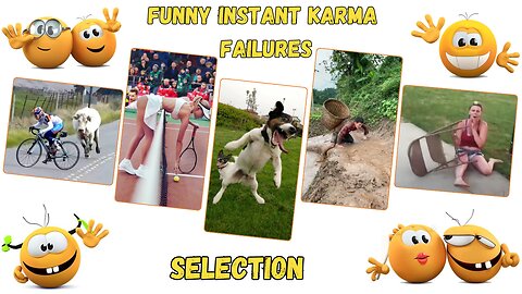 Funny video 🤪 Funny instant karma failures! 🤣 Selection