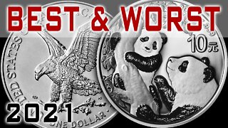 The Best & Worst Silver Bullion Coins Of 2021