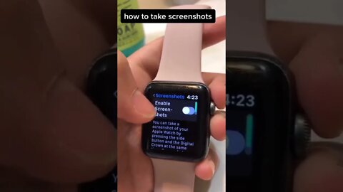 HOW TO: take screenshots on your Apple Watch!