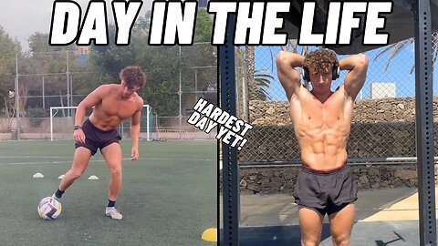 The Hardest Day Yet! Day In The Life Of A Footballer In Barcelona