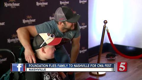 Make-A-Wish Helps Child Meet Country Stars