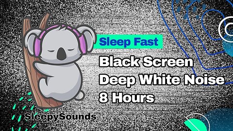 Deep White Noise for a Deep Sleep: Hear the calming sound of white noise for 8 hours!