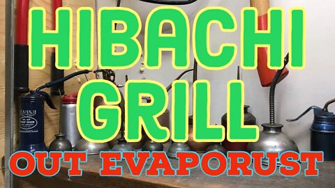 Hibachi BBQ Restoration - Out of the Evaporust - This Stuff is the Best - BBQ Steak Here I come