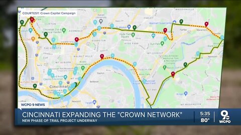 New phase of Crown Network trail project underway in Cincinnati