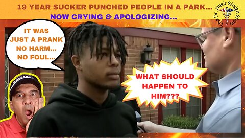 From Fame to Infamy: Teen Faces Social Media Backlash for Park Sucker Punch Prank!