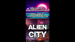 ALIEN CITY | AI ART