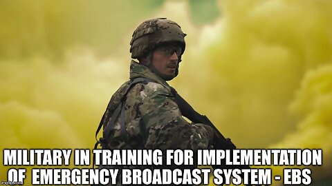 Military in Training for Implementation of Emergency Broadcast System - EBS