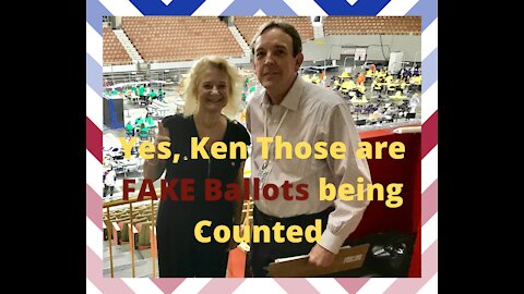 Gail Golec Interviews AZ Audit Liasion Ken Bennett- Yes,there were Fake Ballots