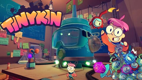 Tinykin - Bubbles & The Last Piece of Ardwin's Machine (Cute 3D Action Platformer)