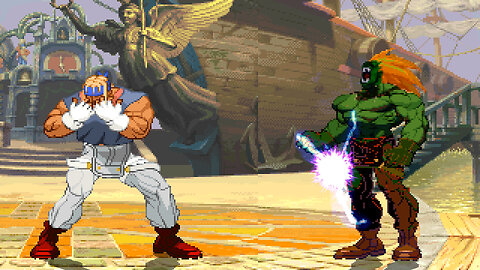 MUGEN - Power Gear vs. Blanka Soldier - Download