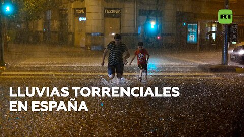 Reportan al menos cuatro muertos y varios desaparecidos tras lluvias torrenciales en España