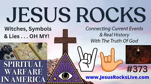 #247 Witches, Symbols & Lies...OH MY! Satanic Symbols Are In Everything We Do...By Design. We Invoke Demons Daily - "I Love You" & "Rock & Roll" Hand Sign = I LOVE YOU SATAN...Hmmm? | JESUS ROCKS - LUCY DIGRAZIA