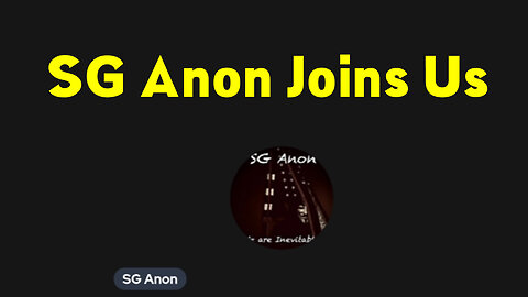 SG Anon Joins Us