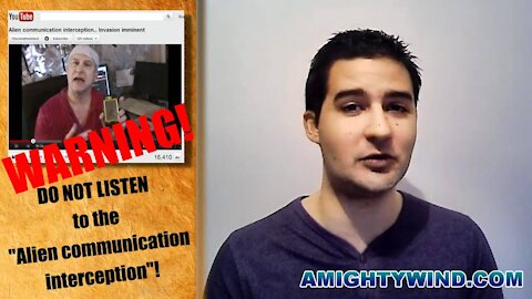 *Warning* TheJonathanKleck's "Alien Communication Interception" is a trap from satan!