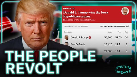 Trump’s Iowa Victory Marks Total Establishment Collapse