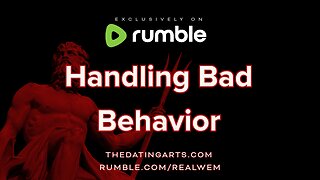 Handling Bad Behavior