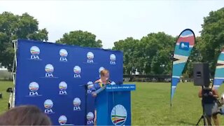 Chris Pappas at DA uMngeni victory rally