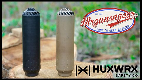 HUXWRX Flow Through 7.62 Ti Lightweight 3D Printed Silencer Test & Review