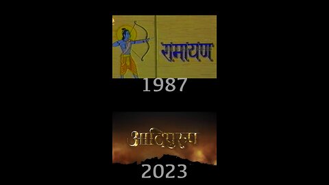 Ramayan (1987) Vs Adipurush (2023) | Which One You'd Choose?