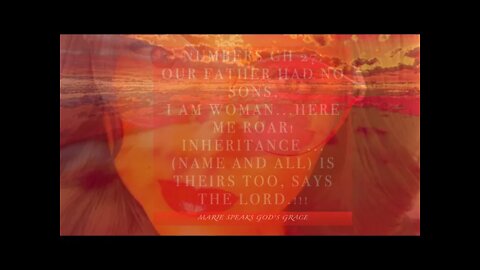 Numbers chapter 27, 32, 34, 35, Joshua 21: Our Father had no sons, I AM Woman here me ROAR!!! Inh…